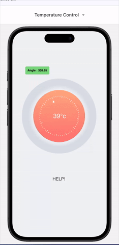 This was the original template I used to create the air pressure that went along with our resistance band. But after talking about it, we realized we didn't like the dial on it. It was very unnecessary and also didn't say very much to the user. And also, for it to work, we had to move the dial around. So therefore, it was not functional and it wouldn't tell the user what pressure they were at, whether it was low, medium, or high.